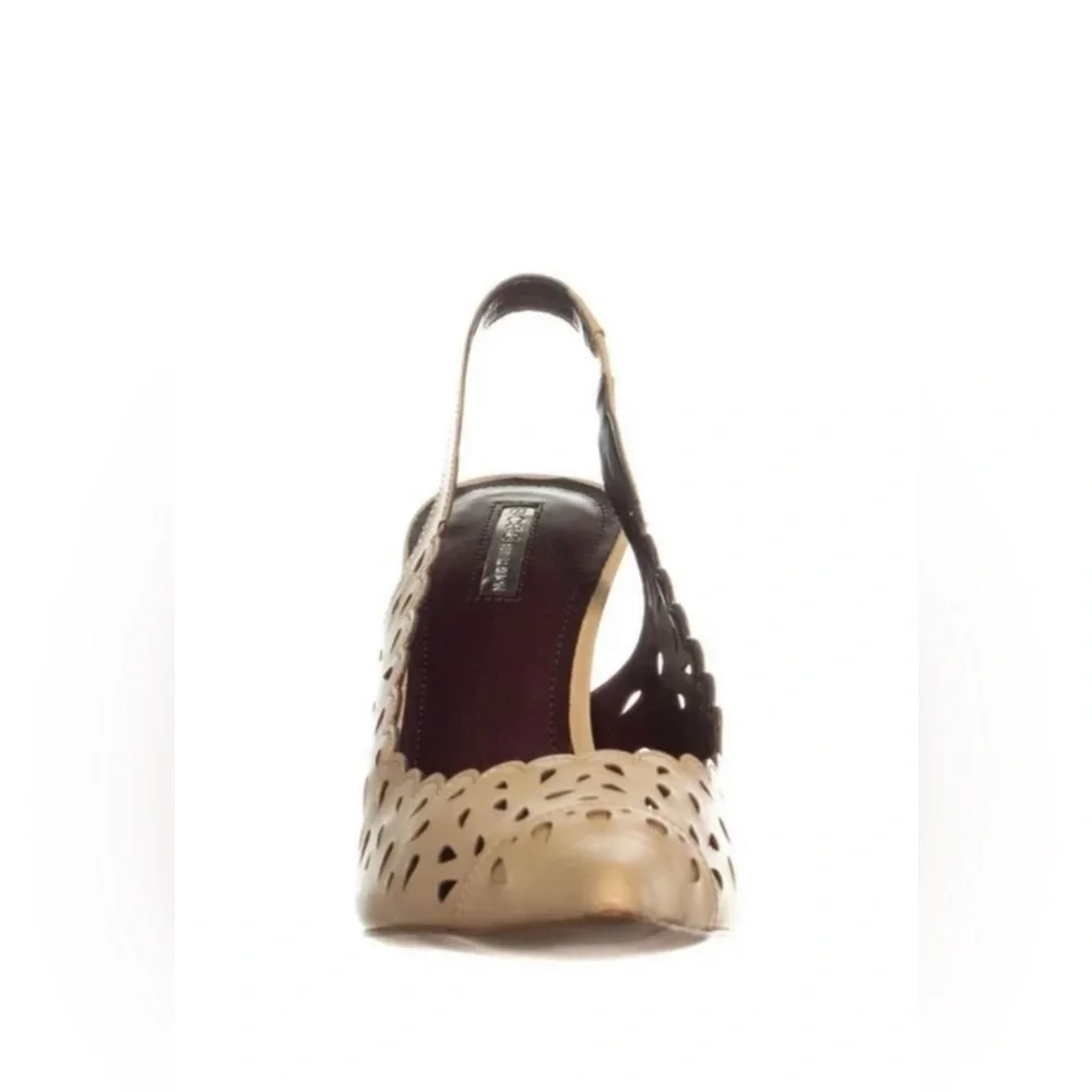 BCBGeneration Talyn Slingback Heels, Warm Sand - Picture 5 of 14